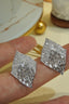 14K GOLD 1.84 CT NATURAL H DIAMOND EARRINGS