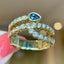 14K GOLD 0.98 CTW NATURAL SAPPHIRE & DIAMOND RING