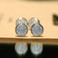 14K GOLD 0.3 CT NATURAL H DIAMOND EARRINGS
