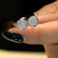 14K GOLD 0.3 CT NATURAL H DIAMOND EARRINGS