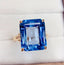 14K GOLD 10.9 CT NATURAL TOPAZ & DIAMOND RING