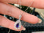 14K GOLD 1.54 CTW NATURAL SAPPHIRE & DIAMOND PENDANT( WITHOUT CHAIN )