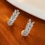 14K GOLD 0.28 CT NATURAL H DIAMOND EARRINGS