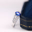 14K GOLD 1.23 CTW NATURAL SAPPHIRE & DIAMOND RING