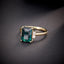 14K GOLD 3.4 CT NATURAL TOURMALINE & DIAMOND RING