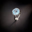 14K GOLD 7.17 CTW NATURAL TOPAZ & DIAMOND RING