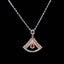 14K GOLD 1.07 CTW NATURAL RUBY & DIAMOND NECKLACE