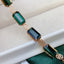 14K GOLD 11.60 CT NATURAL TOURMALINE BRACELET