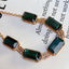 14K GOLD 11.60 CT NATURAL TOURMALINE BRACELET