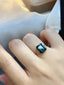 14K GOLD 3.85 CT NATURAL TOURMALINE & DIAMOND RING