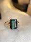 14K GOLD 3.85 CT NATURAL TOURMALINE & DIAMOND RING