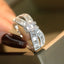 14K GOLD 0.7 CT NATURAL H DIAMOND RING