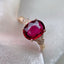 14K GOLD 1.75 CT NATURAL TOURMALINE & DIAMOND RING