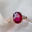 14K GOLD 1.75 CT NATURAL TOURMALINE & DIAMOND RING