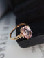14K GOLD 3.35 CT NATURAL TOURMALINE & DIAMOND RING
