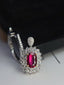 14K GOLD 1.96 CTW NATURAL RUBY & DIAMOND RING/PENDANT( WITHOUT CHAIN )