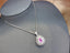 14K GOLD 1.20 CT NATURAL SAPPHIRE & DIAMOND & SAPPHIRE PENDANT( WITHOUT CHAIN )