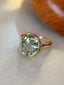 14K GOLD 5.30 CT NATURAL TOURMALINE & DIAMOND RING