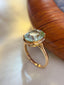 14K GOLD 5.30 CT NATURAL TOURMALINE & DIAMOND RING