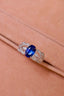 14K GOLD 2.38 CTW NATURAL SAPPHIRE & DIAMOND RING