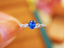 14K GOLD 0.60 CTW NATURAL SAPPHIRE & DIAMOND RING