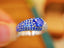 14K GOLD 1.40 CTW NATURAL SAPPHIRE & DIAMOND RING