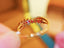 14K GOLD 0.47 CTW VIVID RED NATURAL RUBY & DIAMOND RING