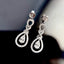 14K GOLD 1.16 CTW NATURAL H DIAMOND EARRINGS