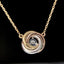 14K GOLD 0.30 CT NATURAL G DIAMOND NECKLACE