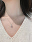 14K GOLD 0.67 CTW NATURAL PINK DIAMOND & DIAMOND NECKLACE