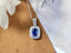 14K GOLD 0.88 CTW NATURAL SAPPHIRE & DIAMOND NECKLACE