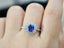 14K GOLD 1.63 CTW NATURAL SAPPHIRE & DIAMOND RING