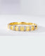 14K GOLD 0.47 CTW NATURAL YELLOW DIAMOND & DIAMOND RING