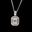 14K GOLD 0.50 CT NATURAL E DIAMOND NECKLACE