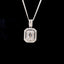 14K GOLD 0.50 CT NATURAL E DIAMOND NECKLACE