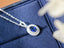 14K GOLD 0.69 CTW NATURAL SAPPHIRE & DIAMOND NECKLACE