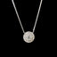 14K GOLD 0.30 CT NATURAL G DIAMOND NECKLACE