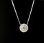 14K GOLD 0.30 CT NATURAL G DIAMOND NECKLACE