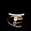 14K GOLD 0.56 CTW NATURAL H DIAMOND RING