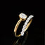 14K GOLD 0.56 CTW NATURAL H DIAMOND RING