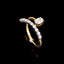 14K GOLD 0.56 CTW NATURAL H DIAMOND RING