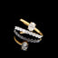 14K GOLD 0.56 CTW NATURAL H DIAMOND RING