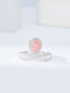 14K GOLD 0.82 CTW NATURAL PINK DIAMOND & DIAMOND RING