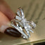 14K GOLD 0.80 CT NATURAL H DIAMOND RING