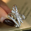 14K GOLD 0.80 CT NATURAL H DIAMOND RING