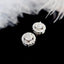 14K GOLD 0.82 CTW NATURAL H DIAMOND EARRINGS