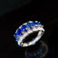 14K GOLD 2.03 CTW NATURAL SAPPHIRE & DIAMOND RING