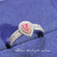 14K GOLD 0.50 CTW NATURAL PINK DIAMOND & DIAMOND RING