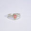 14K GOLD 0.50 CTW NATURAL PINK DIAMOND & DIAMOND RING