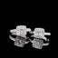 14K GOLD 0.82 CTW NATURAL H DIAMOND EARRINGS